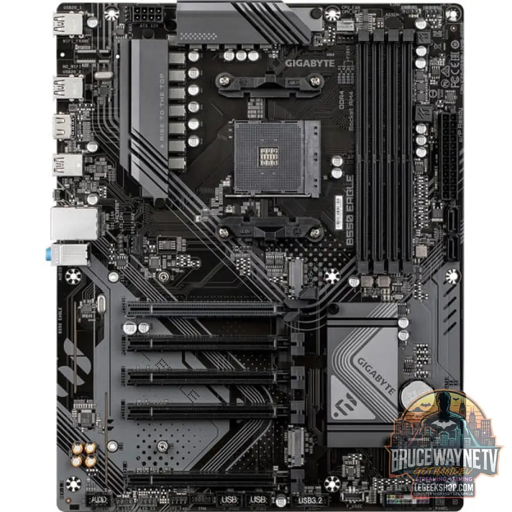 AMD Upgrade Ryzen™ 7 5800X + B550 EAGLE + 32GB 3200-16, kit upgrade PC - ALTERNATE - vue 3