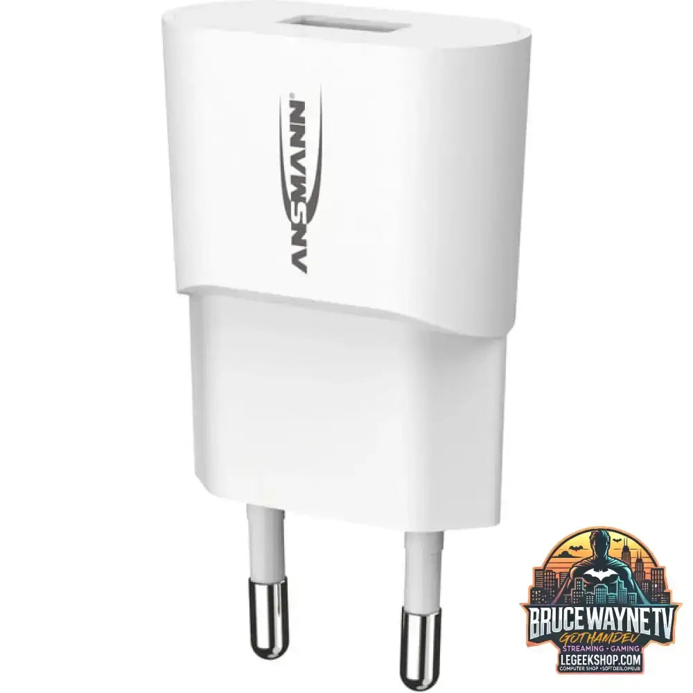 Ansmann Home Charger HC105, Ladegerät weiß, intelligente Ladesteuerung, Multisafe-Technologie - Ansmann - vue 2