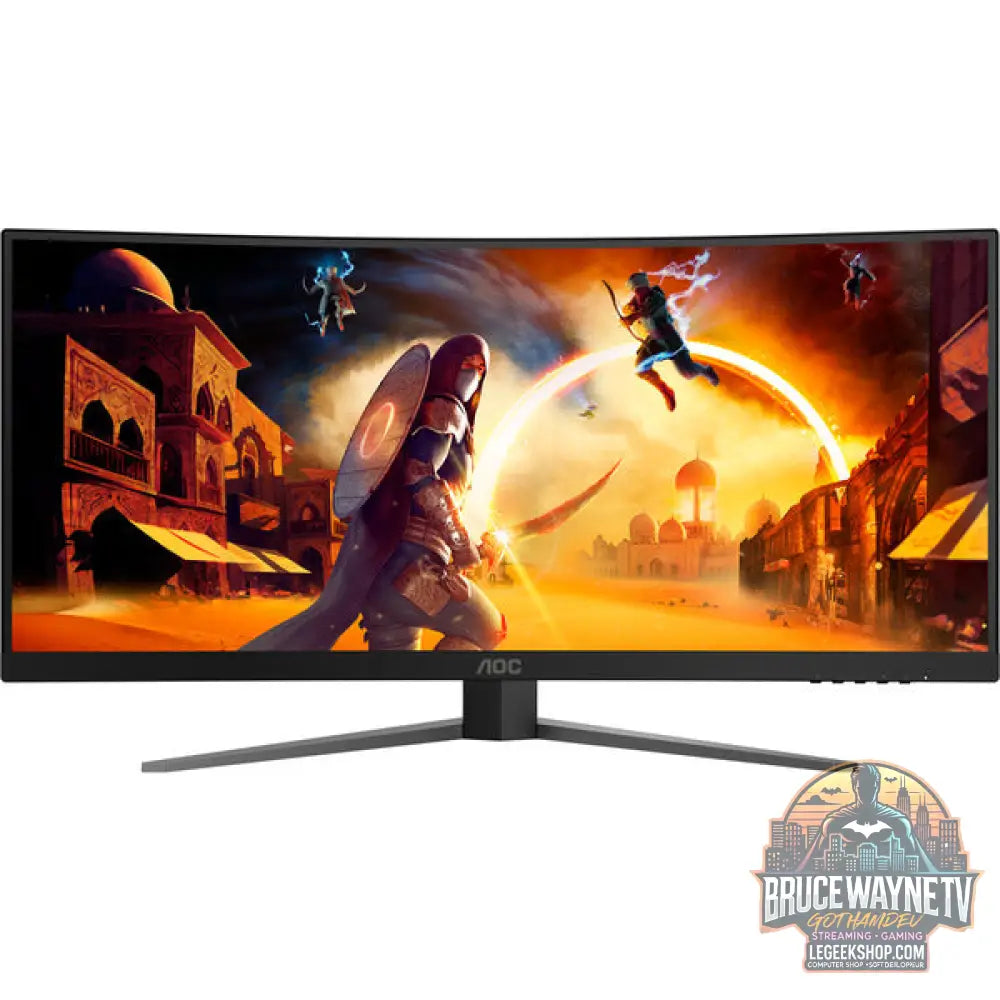 AOC CU34G4 34" QHD/WQHD VA 180 Hz - AOC - vue 3