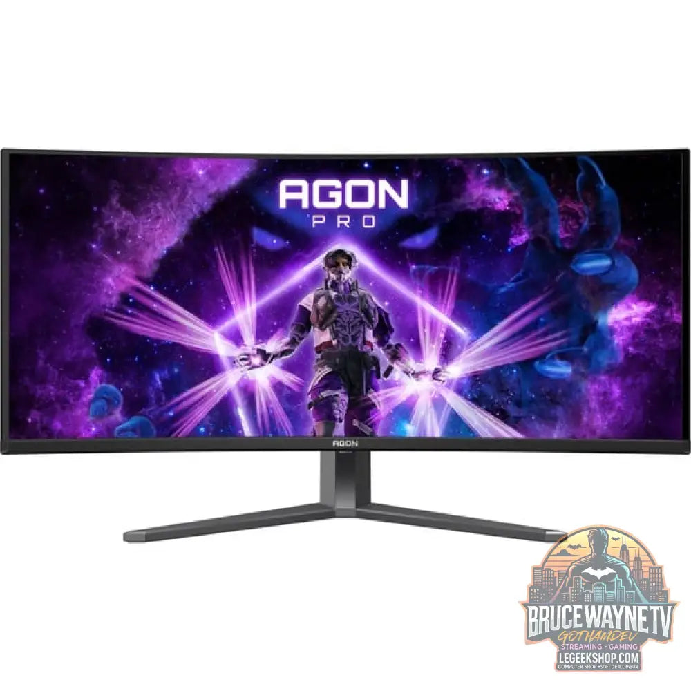 AOC OLED AGON PRO AG346UCD 34" QHD/WQHD QD-OLED 175 Hz - AOC - vue 2