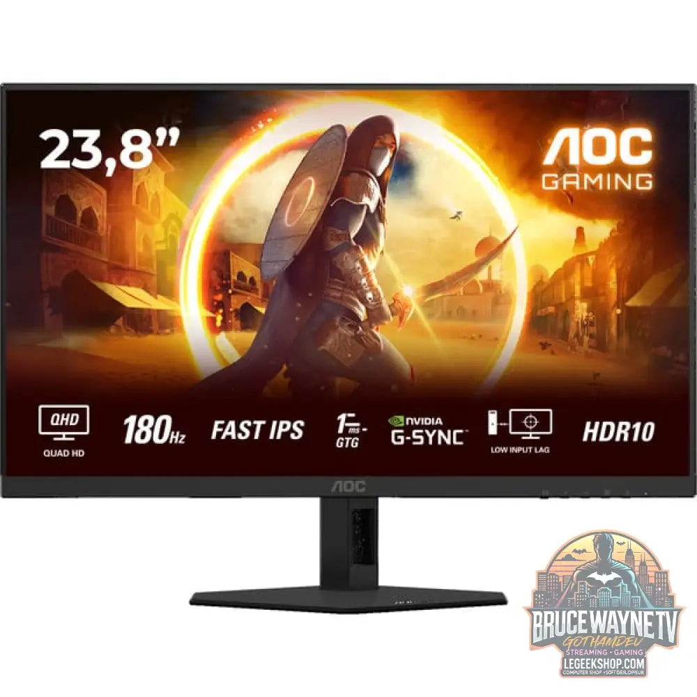 AOC Q24G4RE 23,8" QHD/WQHD IPS 180 Hz - AOC - vue 6