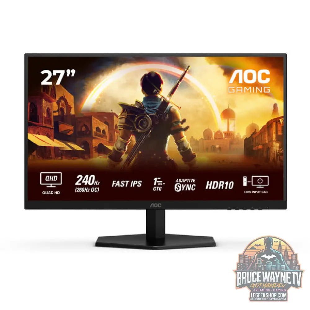 AOC Q27G42ZE 27" QHD/WQHD IPS 240 Hz - AOC - vue 2