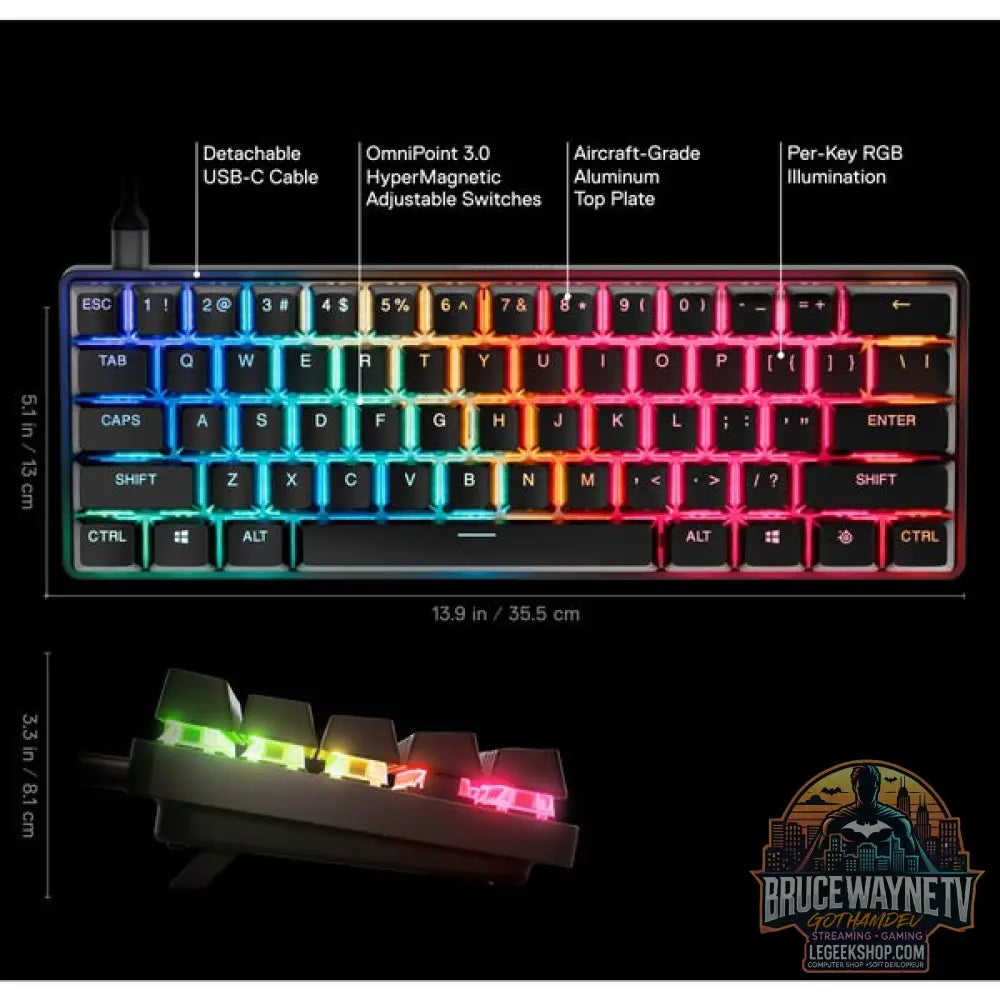 Apex Pro Gen 3 Mini - SteelSeries - vue 5