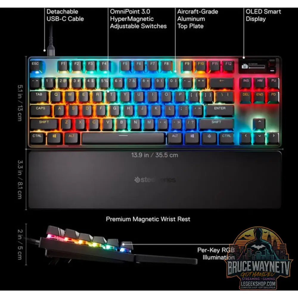 Apex Pro TKL Gen 3 - SteelSeries - vue 13