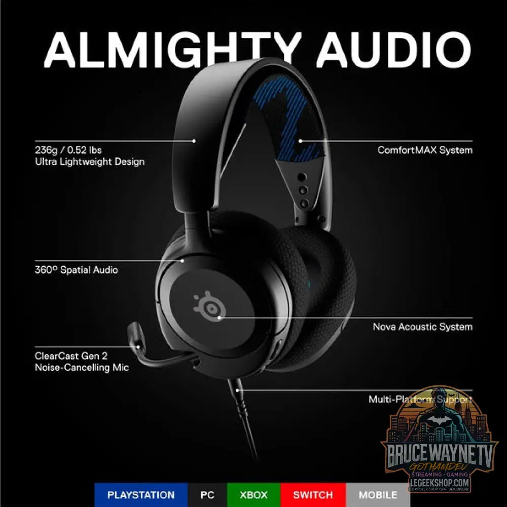 Arctis Nova 1P - SteelSeries - vue 2