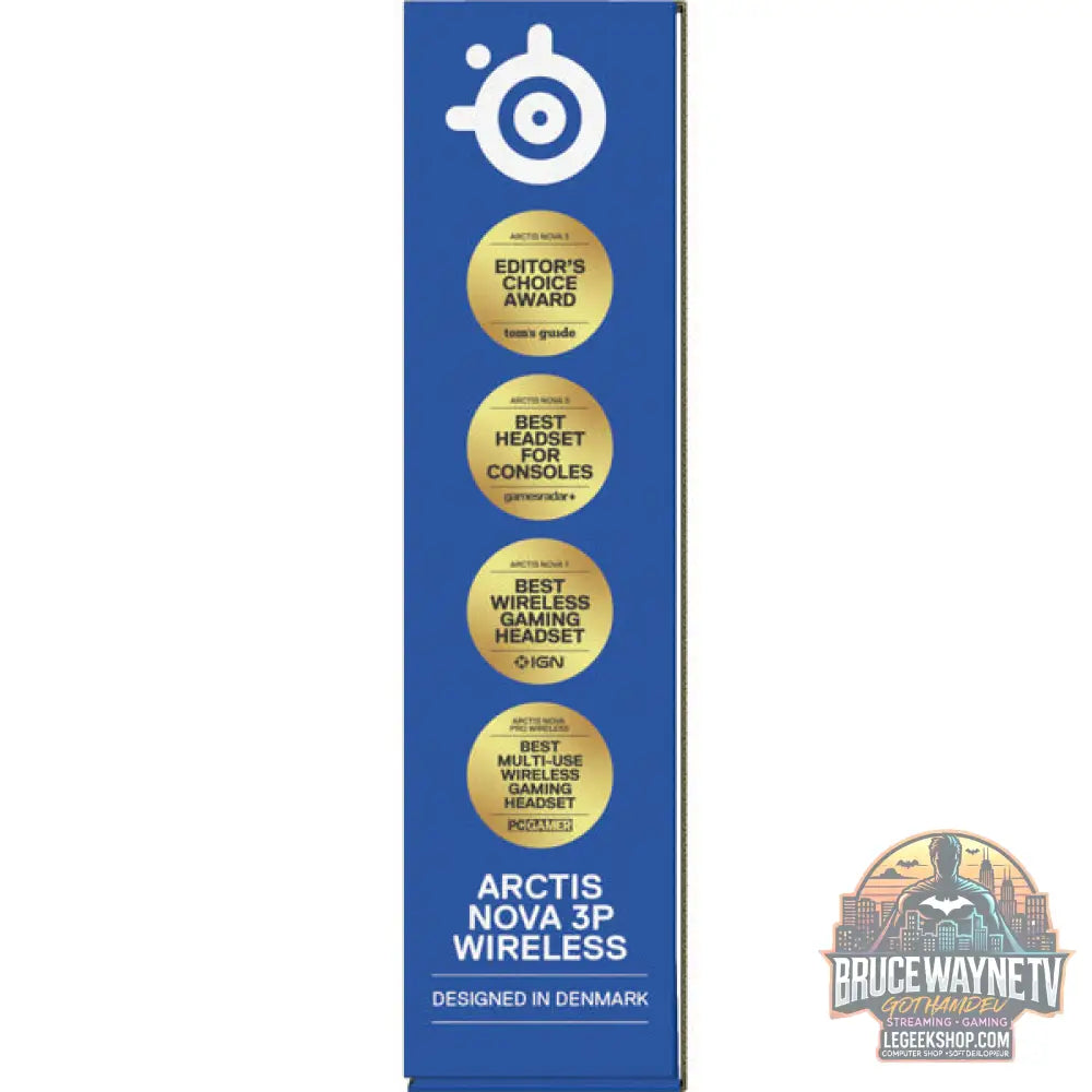 Arctis Nova 3P Wireless Black - SteelSeries - vue 12
