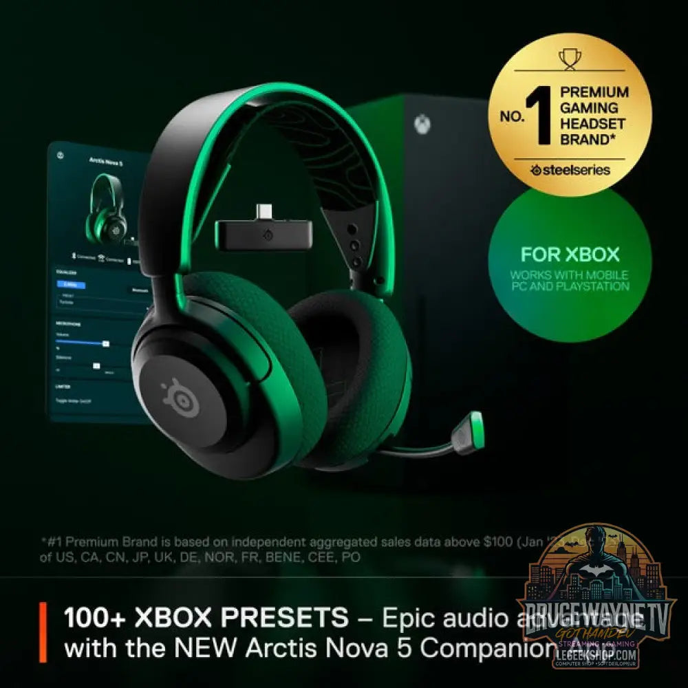 Arctis Nova 5X Wireless - SteelSeries - vue 2