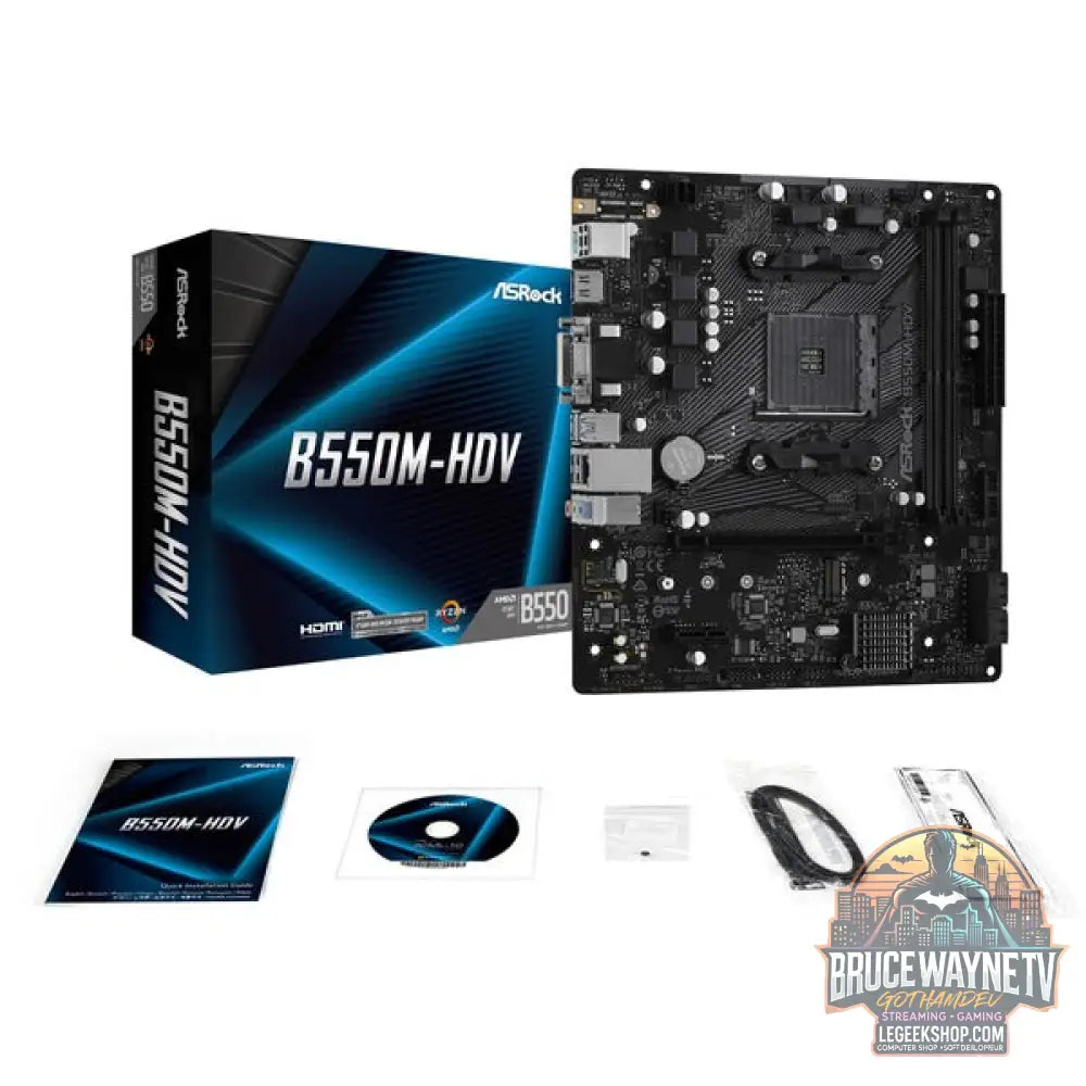 ASRock B550M-HDV, carte mère - ASRock - vue 7