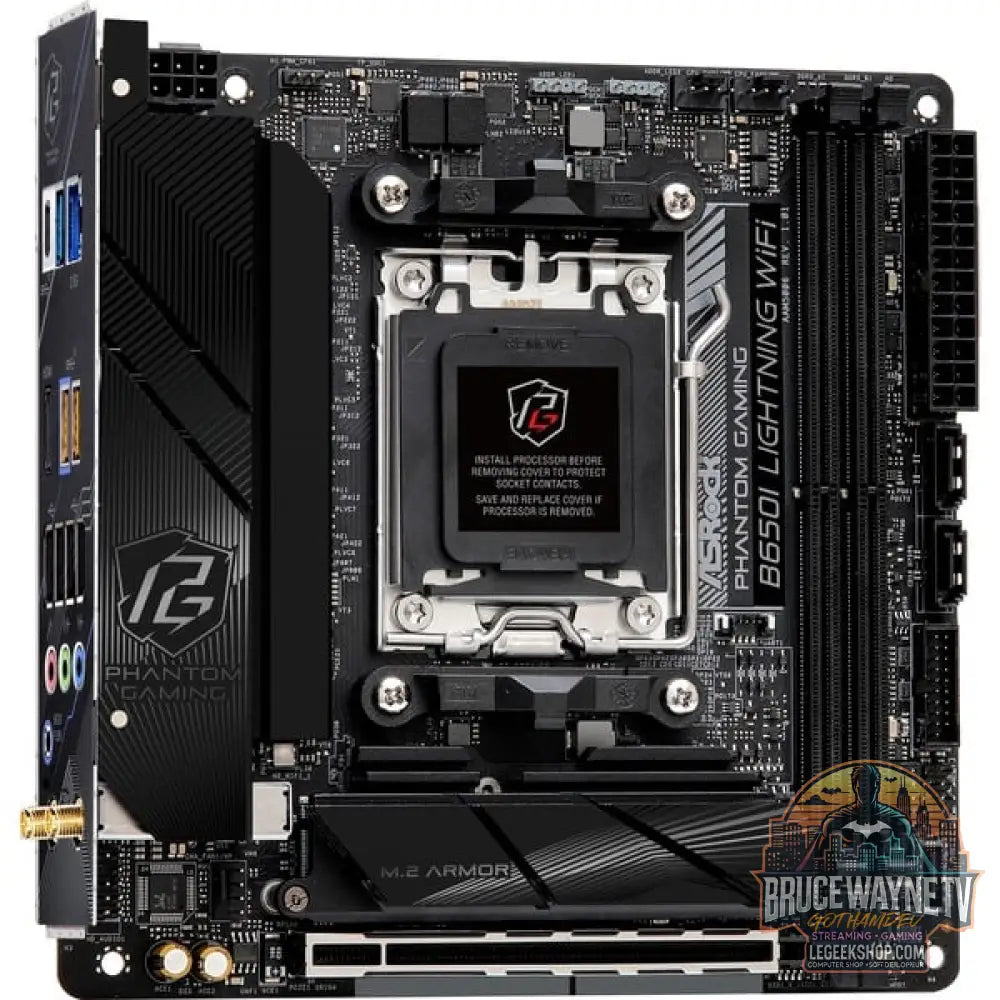 ASRock B650I Lightning WiFi, carte mère - ASRock - vue 3