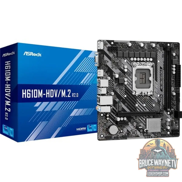 ASRock H610M-HDV/M.2 R2.0, carte mère - ASRock