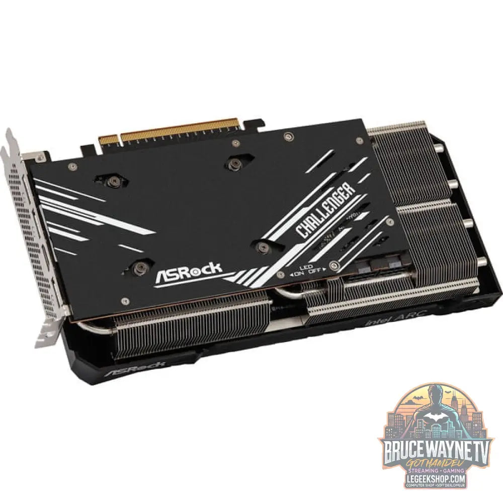 ASRock Intel Arc A750 Challenger SE 8GB OC, carte graphique 3x DisplayPort, 1x HDMI - ASRock - vue 6