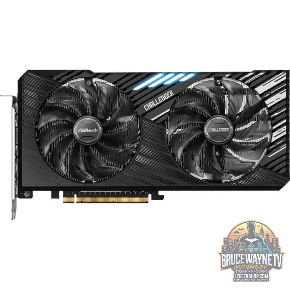 ASRock Intel Arc A750 Challenger SE 8GB OC, carte graphique 3x DisplayPort, 1x HDMI - ASRock - vue 2