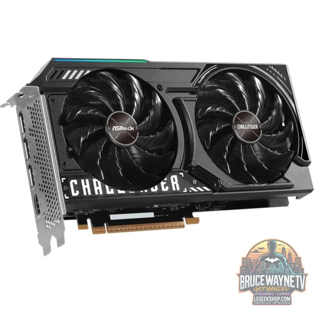 ASRock Intel® Arc B580 Challenger 12GB OC, carte graphique - ASRock - vue 4