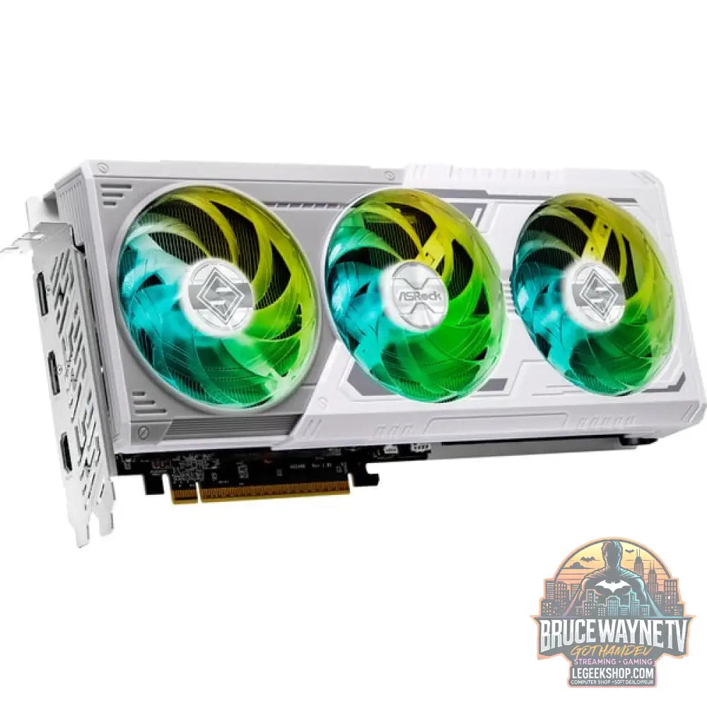 ASRock Radeon RX 9060 XT STEEL LEGEND OC 16GB, carte graphique - ASRock - vue 3