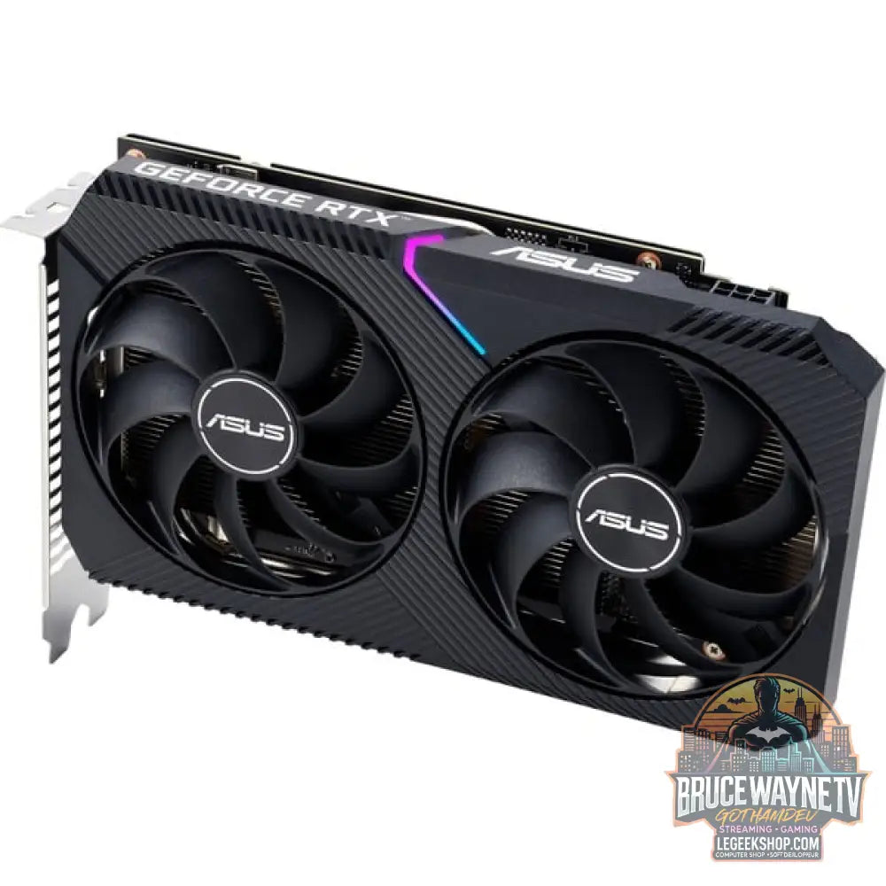ASUS GeForce RTX 3050 DUAL OC V2, carte graphique Lite Hash Rate, 1x DisplayPort, 1x HDMI 2.1, DVI-D - ASUS - vue 5