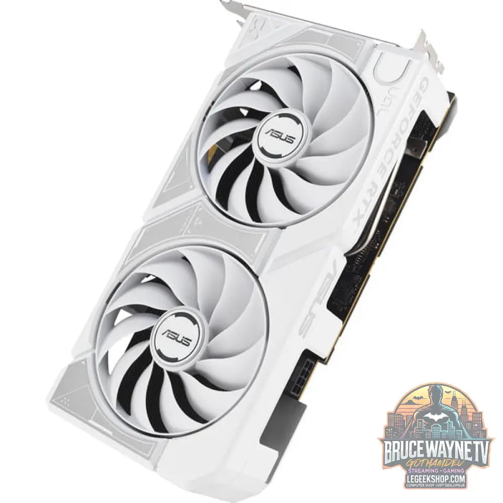 ASUS GeForce RTX 5060 DUAL OC WHITE 8GB, carte graphique blanc, DLSS 4, 3x DisplayPort, 1x HDMI 2.1 - ASUS - vue 7