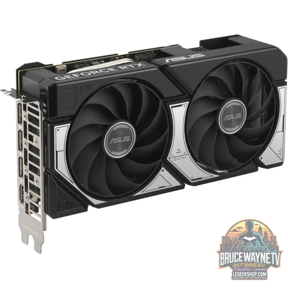 ASUS GeForce RTX 5060 Ti DUAL OC 16GB, carte graphique noir, DLSS 4, 3x DisplayPort, 1x HDMI 2.1 - ASUS - vue 3