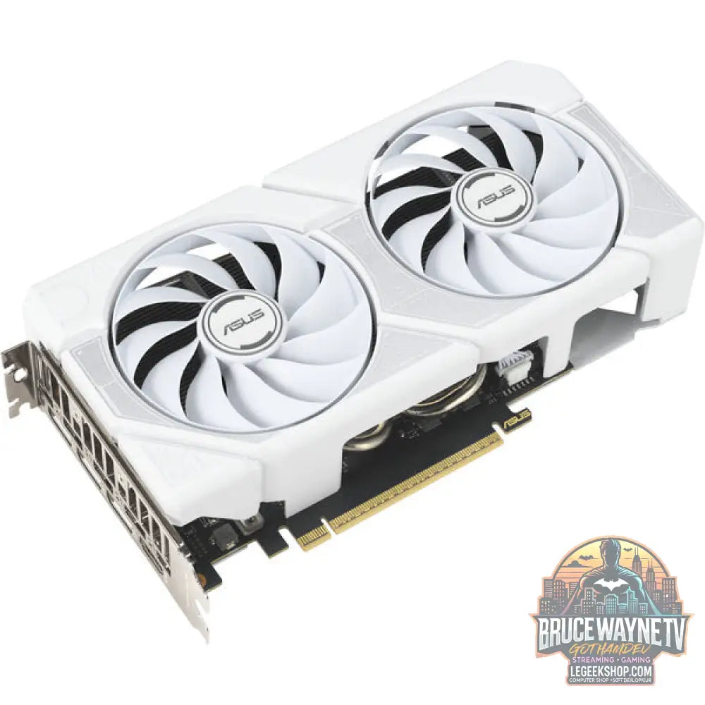 ASUS GeForce RTX 5060 Ti DUAL OC 8GB WHITE, carte graphique - ASUS - vue 4