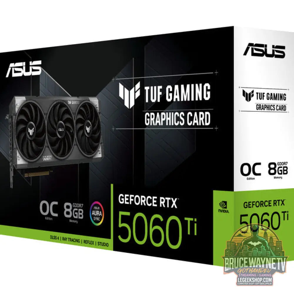 ASUS GeForce RTX 5060 Ti TUF GAMING OC 8GB, carte graphique - ASUS - vue 10