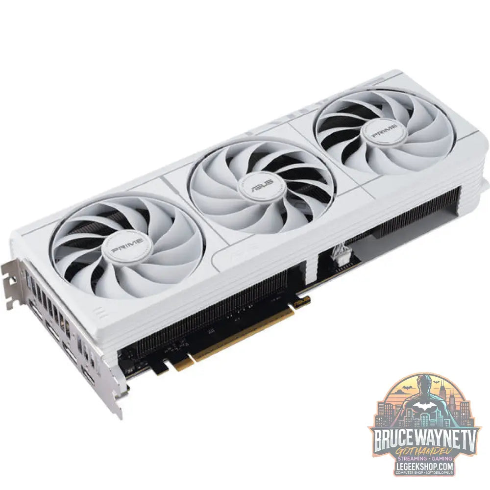 ASUS GeForce RTX 5070 PRIME OC WHITE, carte graphique - ASUS - vue 3