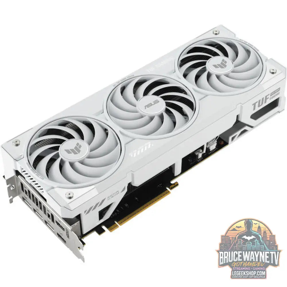 ASUS GeForce RTX 5070 Ti TUF GAMING OC WHITE Edition, carte graphique - ASUS - vue 5