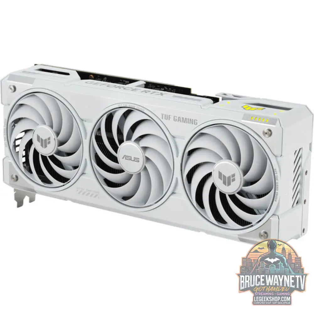 ASUS GeForce RTX 5070 Ti TUF GAMING OC WHITE Edition, carte graphique - ASUS - vue 4