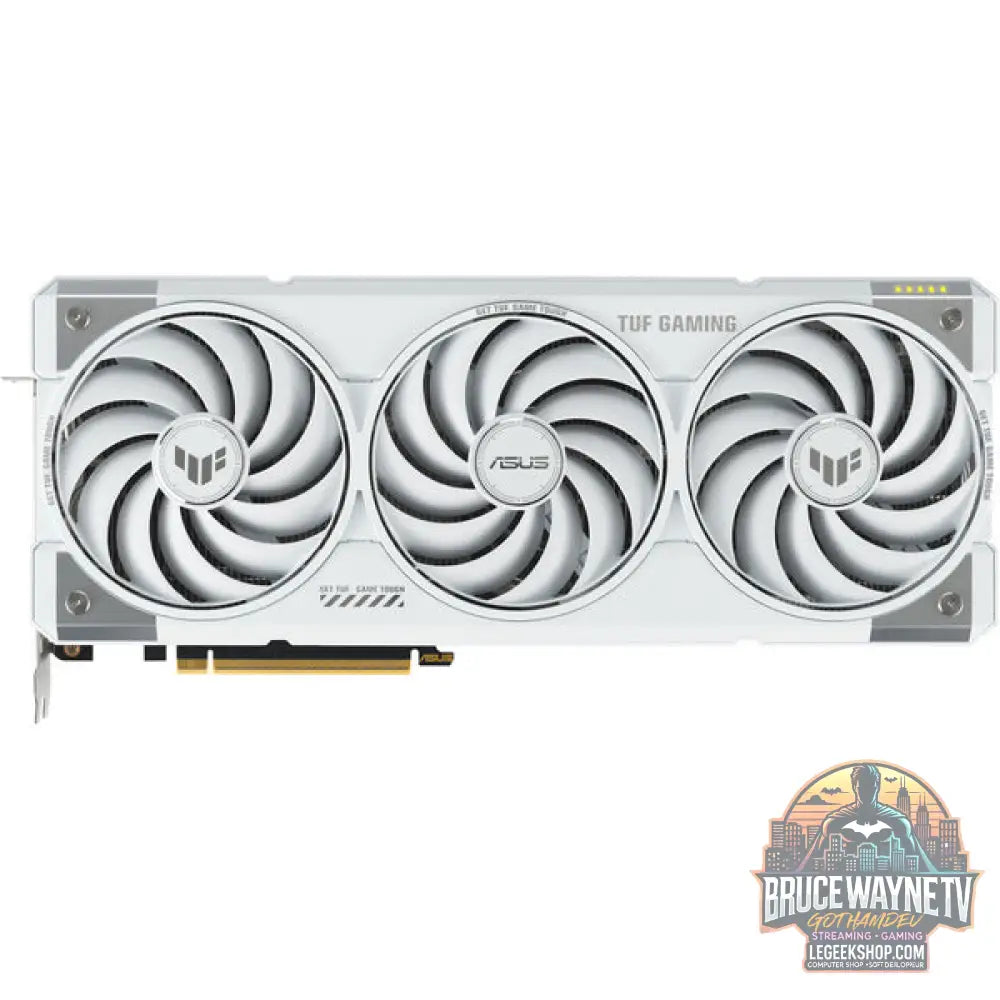 ASUS GeForce RTX 5070 Ti TUF GAMING OC WHITE Edition, carte graphique - ASUS - vue 2