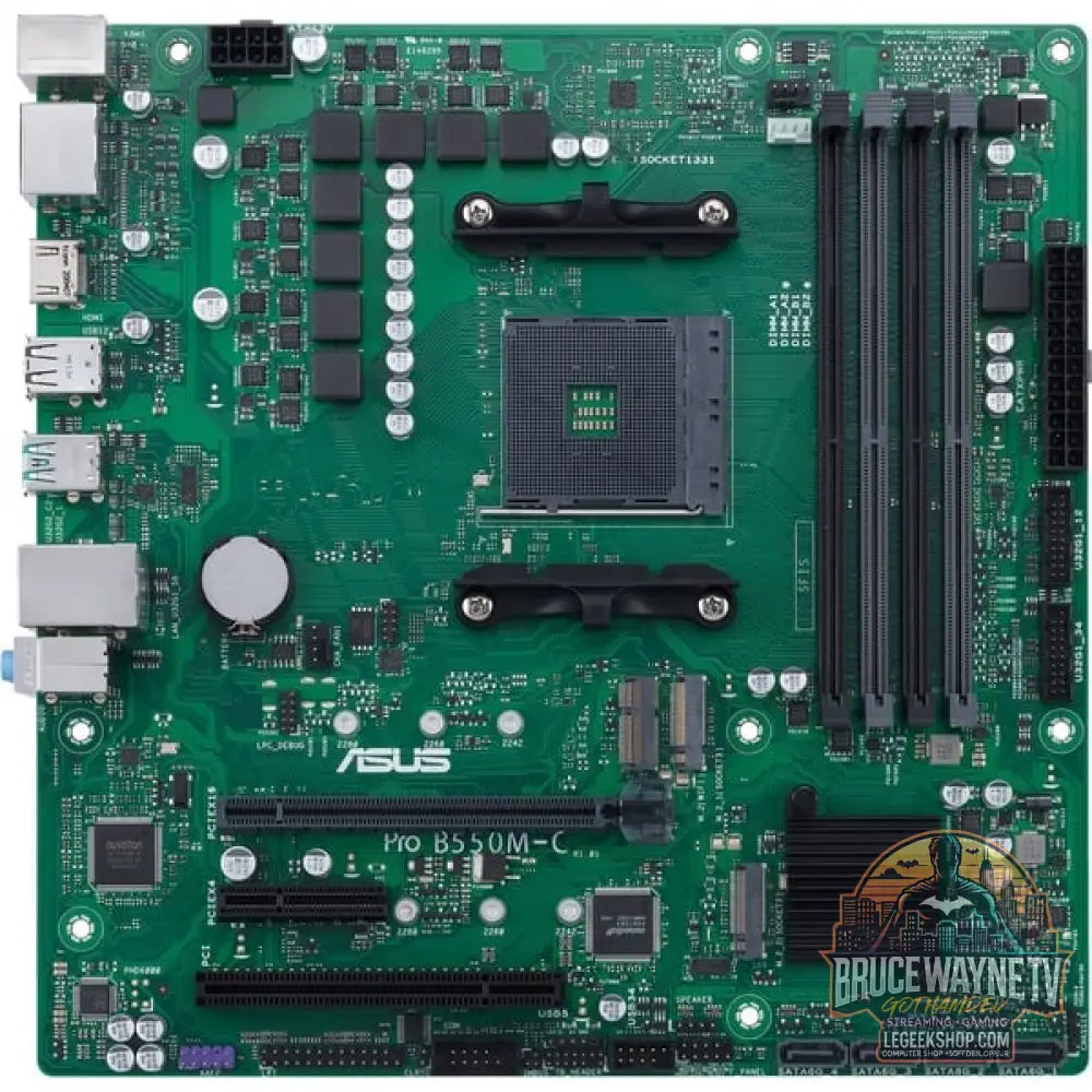 ASUS PRO B550M-C/CSM, carte mère - ASUS - vue 4