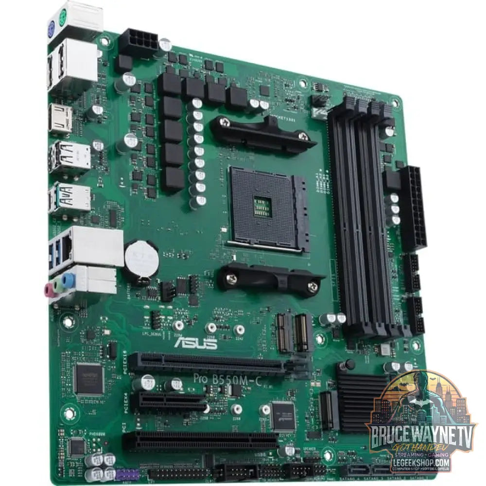 ASUS PRO B550M-C/CSM, carte mère - ASUS - vue 3