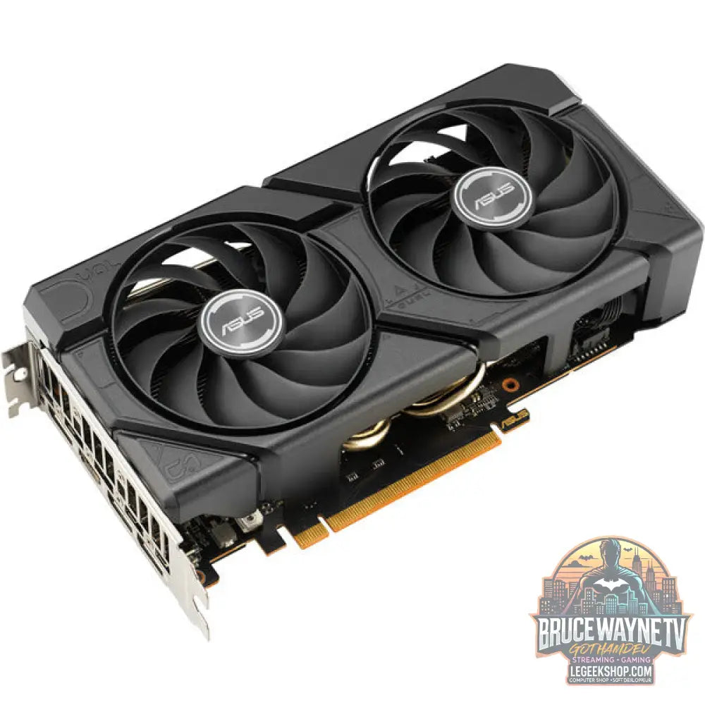ASUS Radeon RX 7600 DUAL EVO OC, carte graphique - ASUS - vue 3