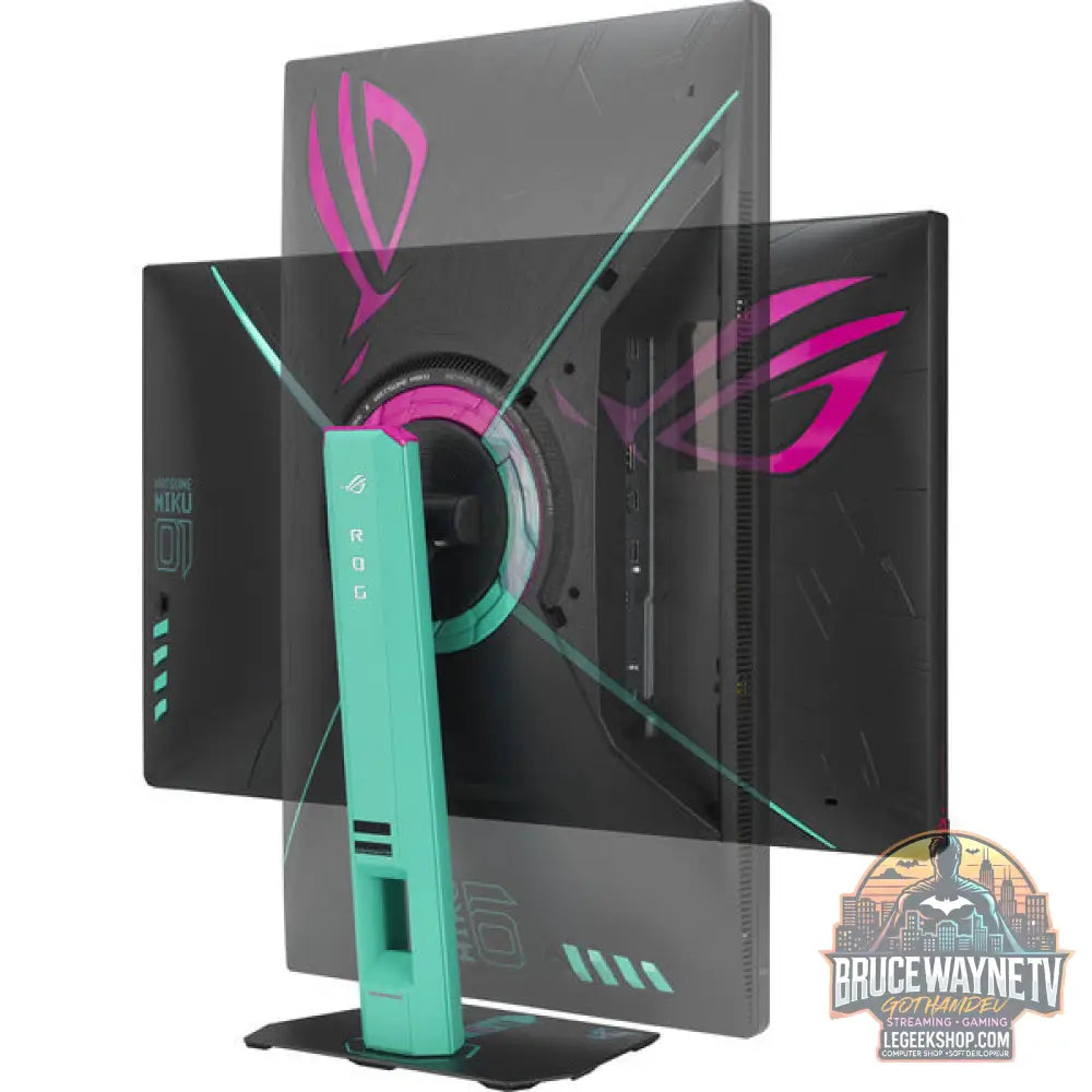 ASUS ROG Strix XG27ACMEG-G Hatsune Miku Edition 27" QHD/WQHD IPS 260 Hz - ASUS - vue 8