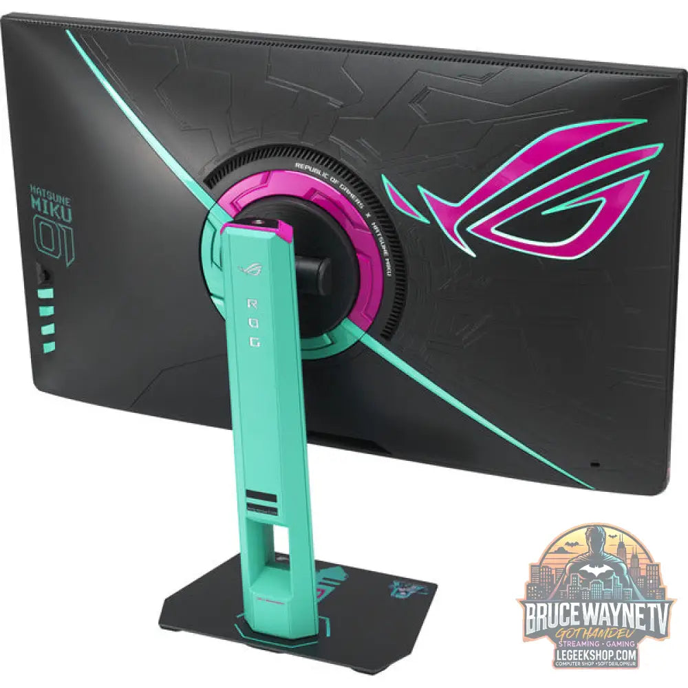 ASUS ROG Strix XG27ACMEG-G Hatsune Miku Edition 27" QHD/WQHD IPS 260 Hz - ASUS - vue 5