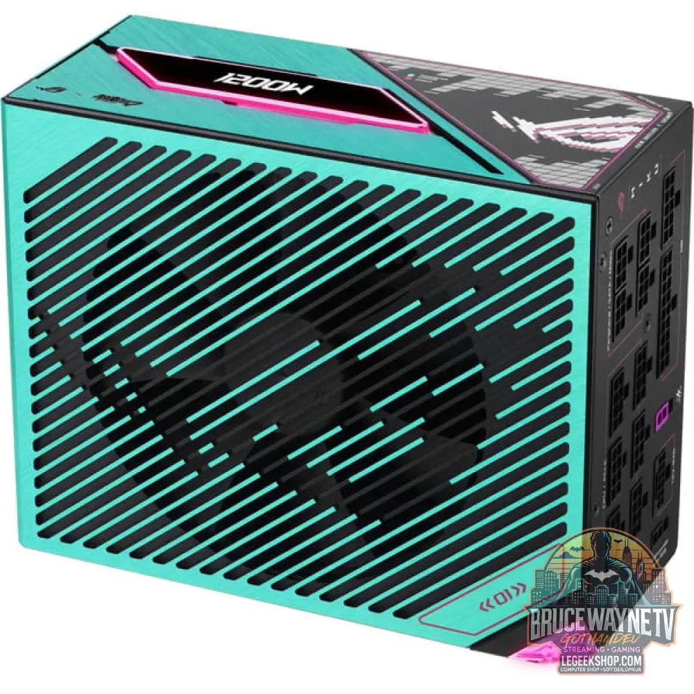 ASUS ROG Thor 1200W Platinum III Hatsune Miku Edition, alimentation PC - ASUS - vue 3