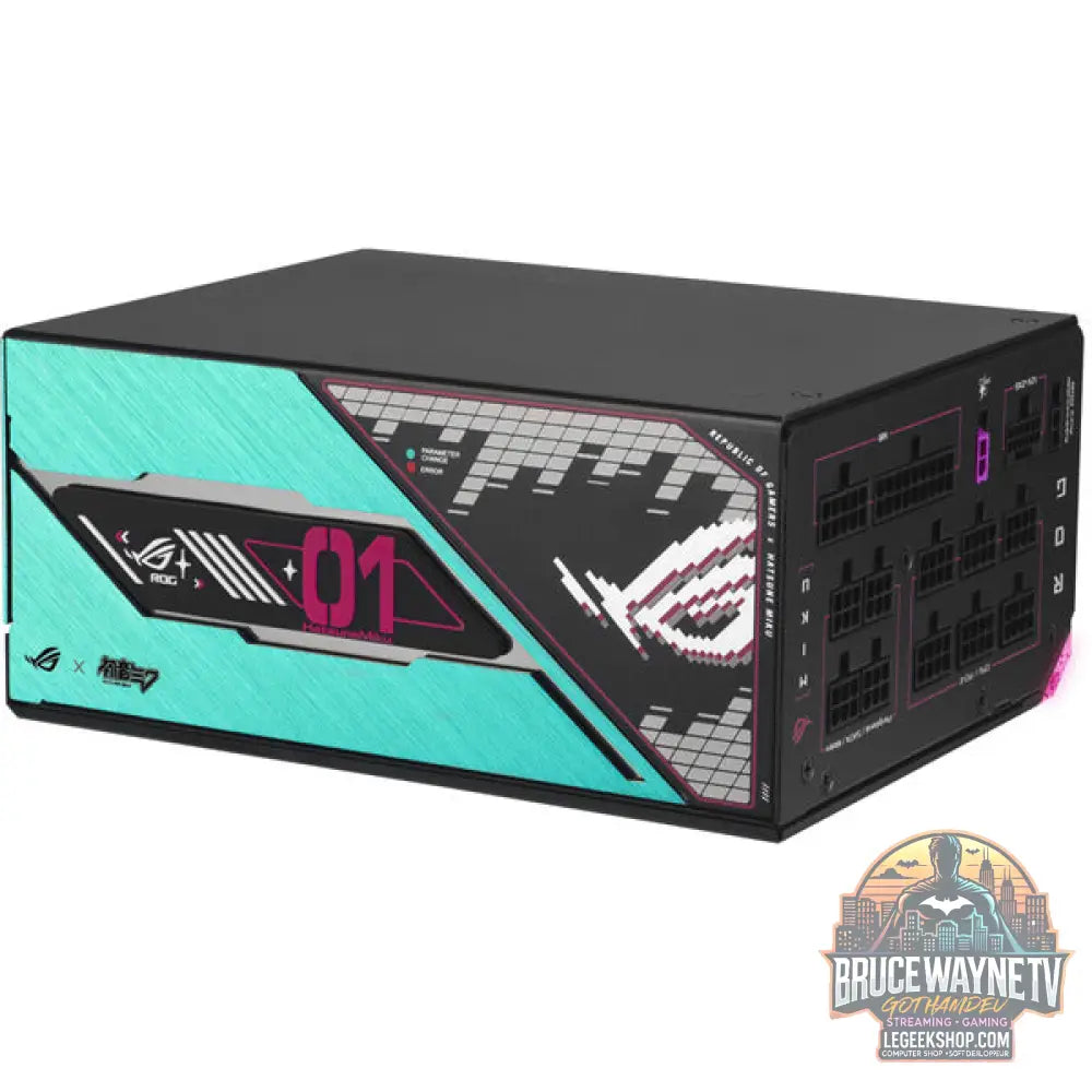 ASUS ROG Thor 1200W Platinum III Hatsune Miku Edition, alimentation PC - ASUS - vue 7