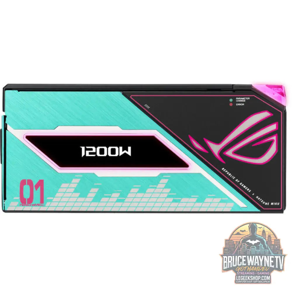 ASUS ROG Thor 1200W Platinum III Hatsune Miku Edition, alimentation PC - ASUS - vue 5