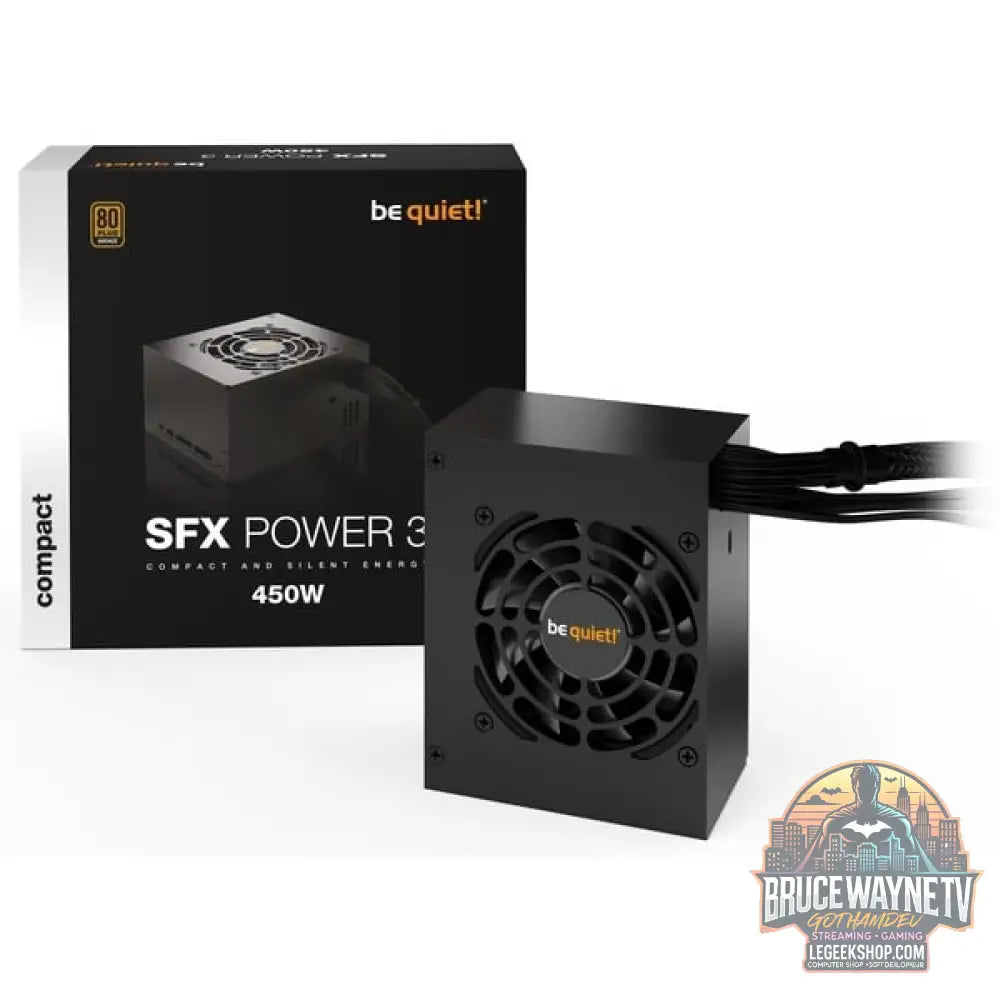 be quiet! SFX Power 3 450W, alimentation PC - vue 3