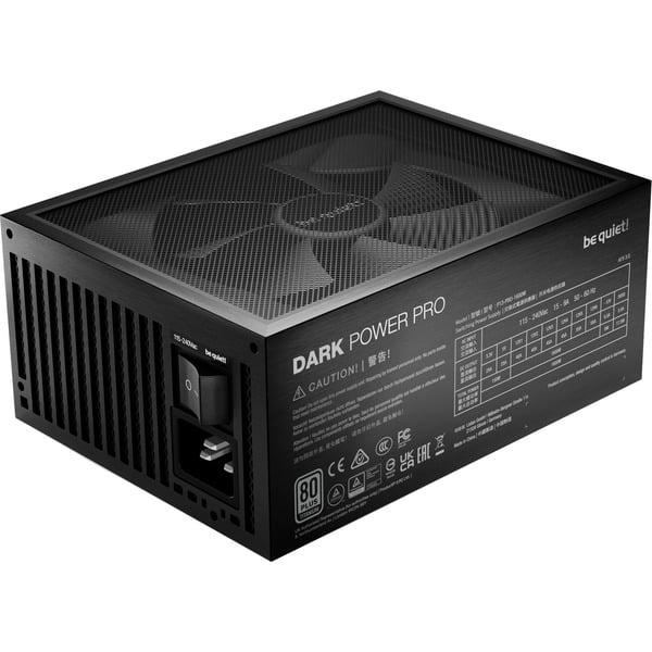 be quiet! Dark Power Pro 13 1600W, alimentation PC - vue 2