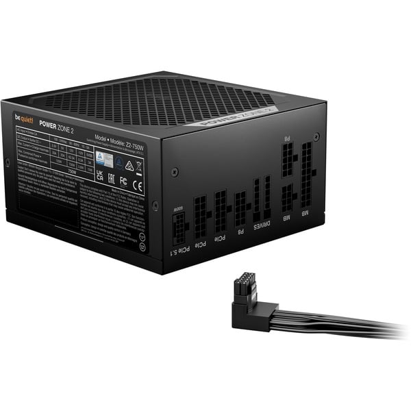 be quiet! POWER ZONE 2 750W, alimentation PC - vue 3
