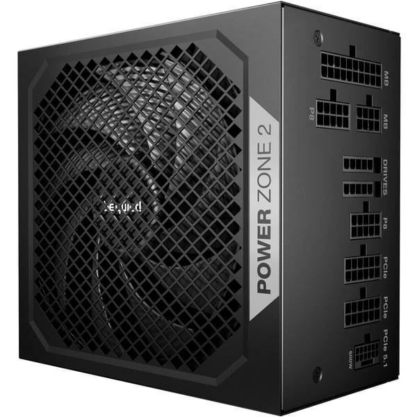 be quiet! POWER ZONE 2 850W, alimentation PC - vue 2