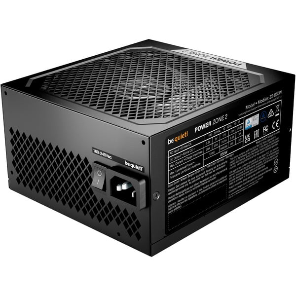 be quiet! POWER ZONE 2 850W, alimentation PC - vue 4