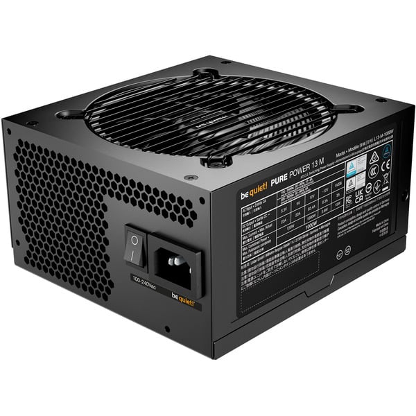 be quiet! Pure Power 13 M 1000W, alimentation PC - vue 2