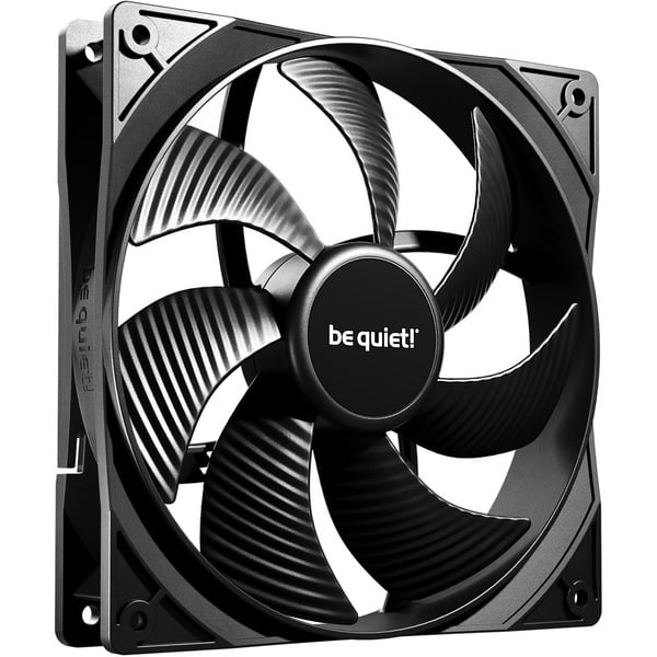 be quiet! Pure Wings 3 140mm PWM 3-Pack, Gehäuselüfter - be quiet! - vue 2