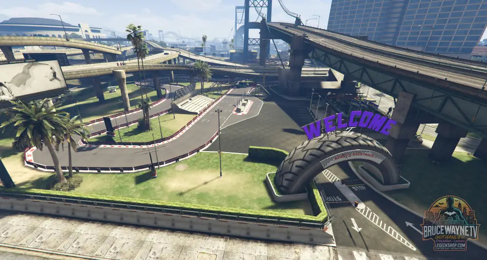 Benny’s Luxury Racetrack MLO FiveM - Circuit 14 Virages - Pitstop - Workshop - Logo Custom - FiveM MLO