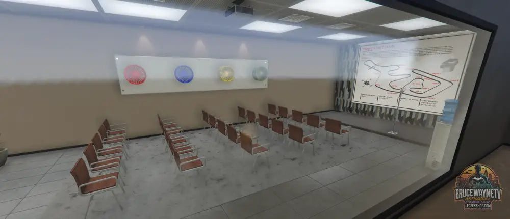 Benny’s Luxury Racetrack MLO FiveM - Circuit 14 Virages - Pitstop - Workshop - Logo Custom - FiveM MLO