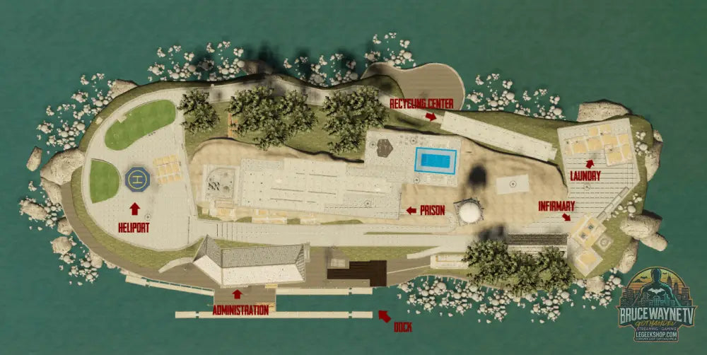 🏰 Alcatraz Prison MLO – FiveM 🏰 - Legeekshop