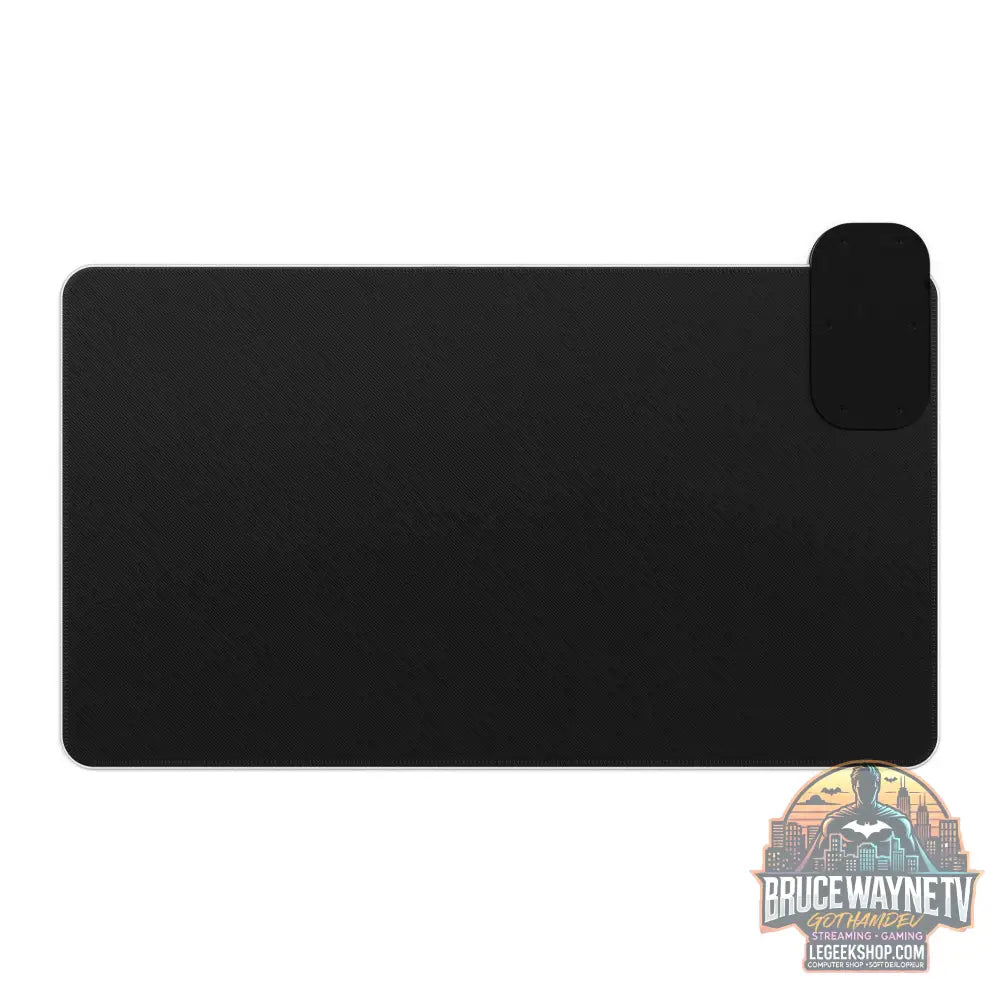 LED Gaming Mouse Pad avec Design Futuriste et Charge Sans Fil - Legeekshop