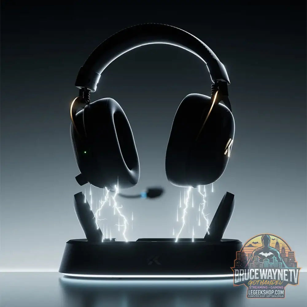 Casque de jeu MCHOSE V9 Turbo prend en charge BT 2.4G connexion sans fil à faible latence vitesse maximale
