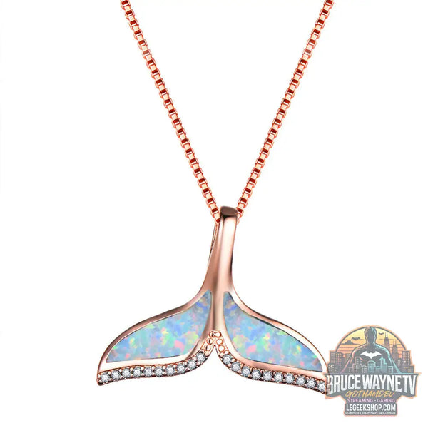 Collier Femme Pendentif Queue Poisson Cuivre Vintage - Collier Femme