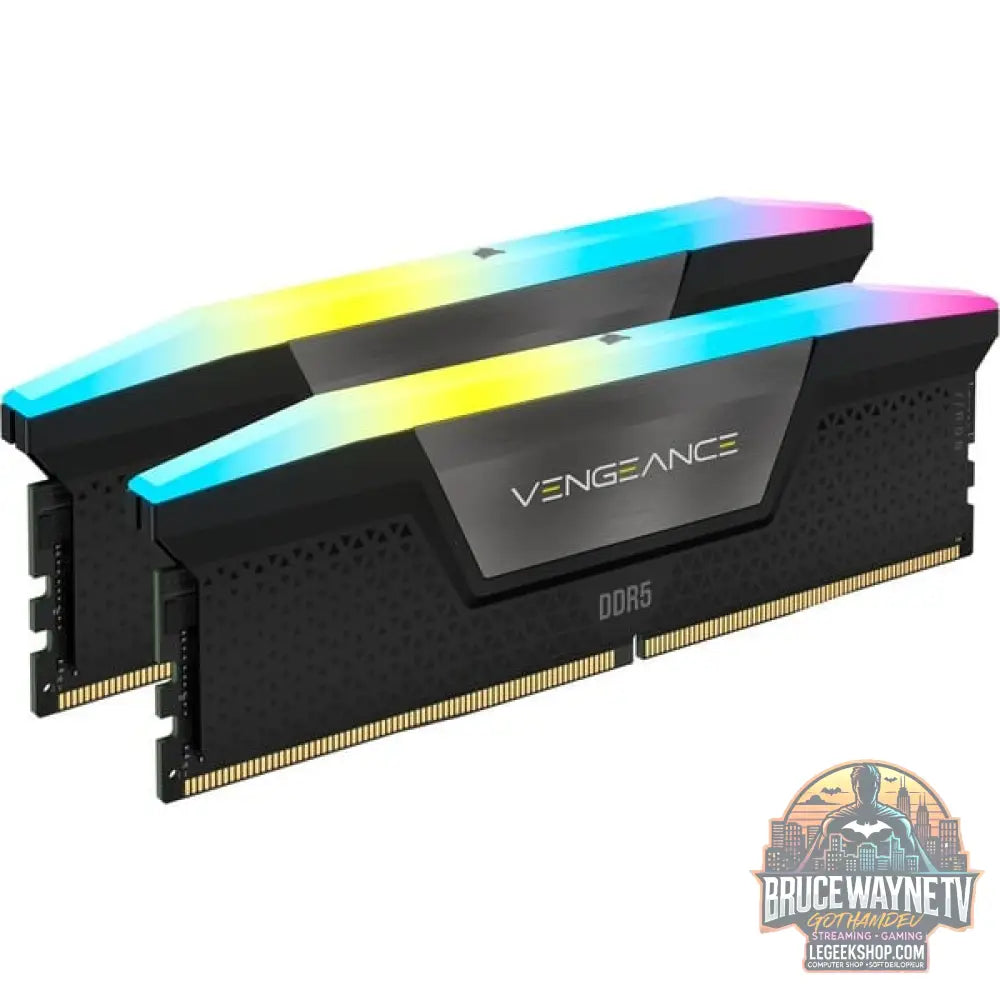 Corsair DIMM 48 GB DDR5-5200 (2x 24 GB) Dual-Kit, Arbeitsspeicher - Corsair - vue 2