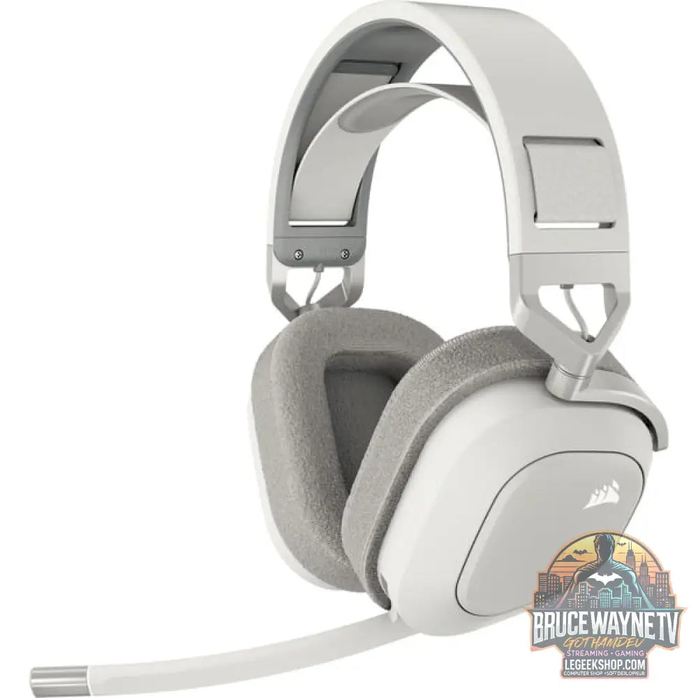 Corsair HS80 Max Wireless, casque gaming - vue 3